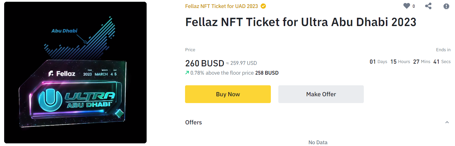 NFT jegy koncert I Cryptofalka